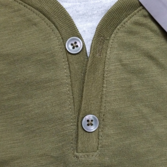 Tasso Elba T-Shirt Size XL Color Dark Olive - Picture 3 of 4